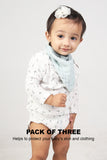 KIDS BIBS 3 IN 1 PACK