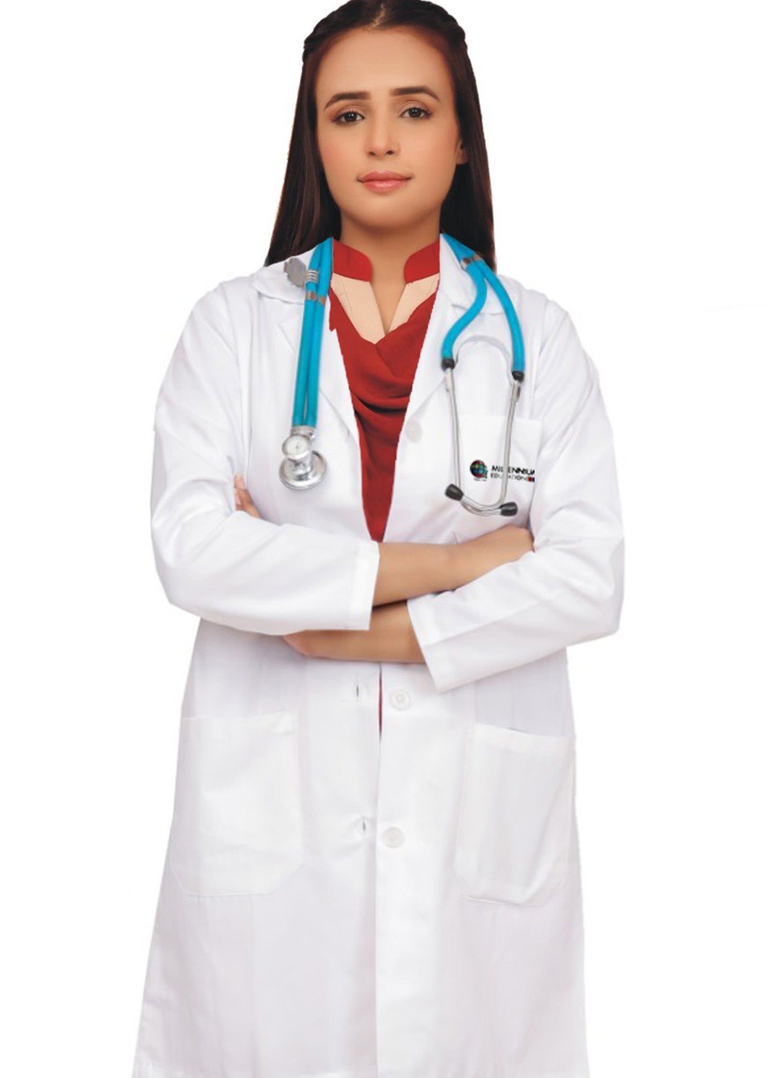 ROOTS UNISEX LAB COAT WITH RMS LOGO