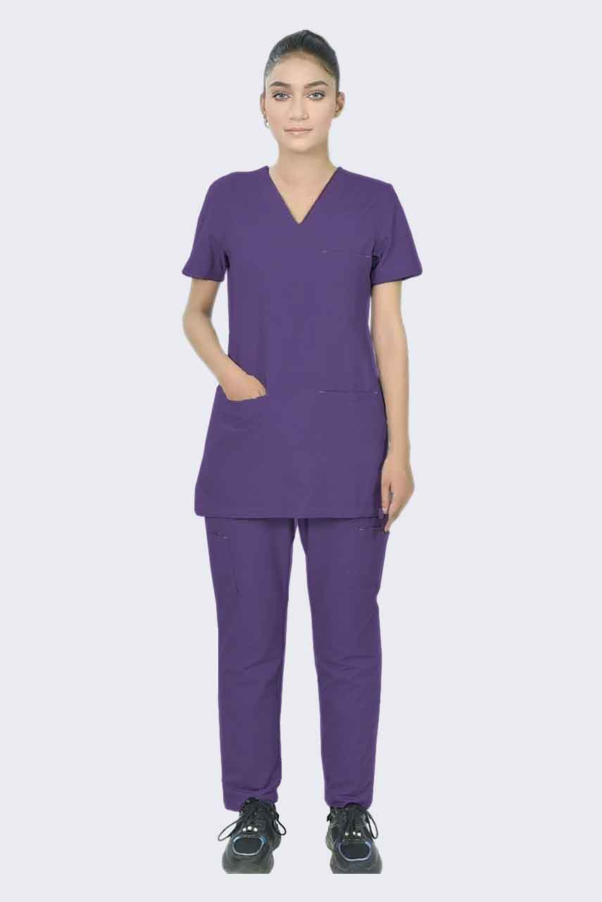 PROFESSIONAL UNISEX MILANO SCRUB SUIT / FUNCTIONAL V-NECKLINE MILANO SCRUB SUIT