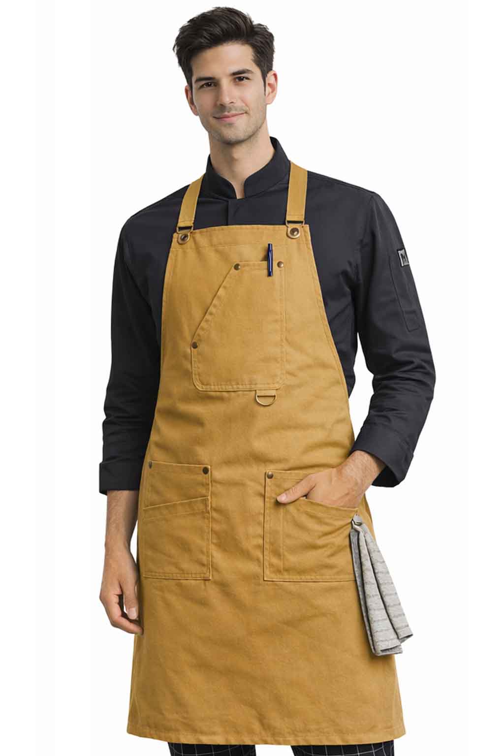 VIANNA CROSS BACK APRON