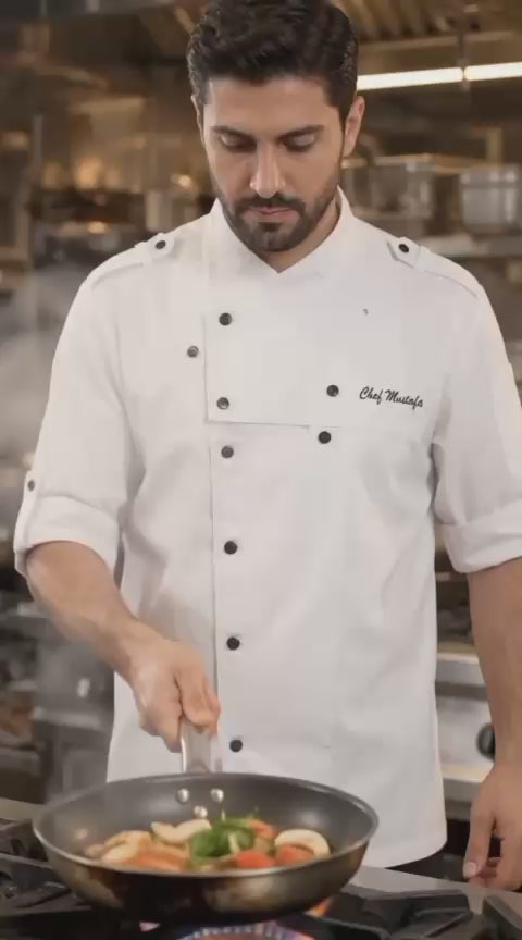 VEGAS F/S PROFESSIONAL CHEF JACKET