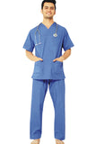 UNISEX & REVERSIBLE V OVERLAP NECK SWISS STYLE SCRUB SUIT