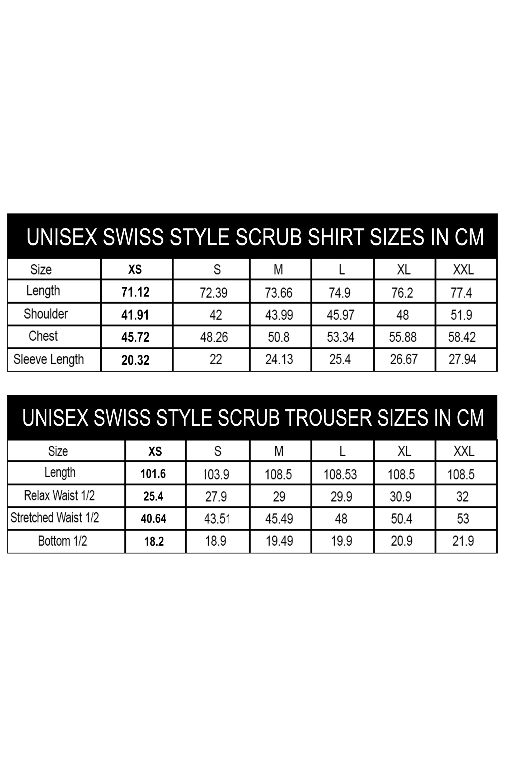 PROFESSIONAL UNISEX SWISS SCRUB SUIT / REVERSIBLE V-NECK SWISS SCRUB SUIT