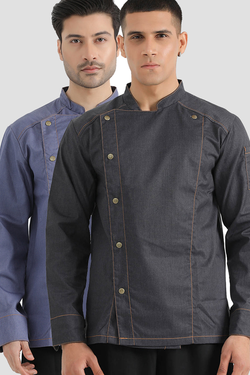 ZURICH PROFESSIONAL CHEF JACKET ( COMBO OF 2 JACKETS )
