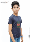 KIDS T-SHIRT DARK MODE NAVY BLUE