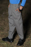 PANT GREY FOR BOYS LENGTH (AIR FOUNDATION)