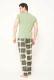 MEN'S PJ NIGHT SUIT GREEN