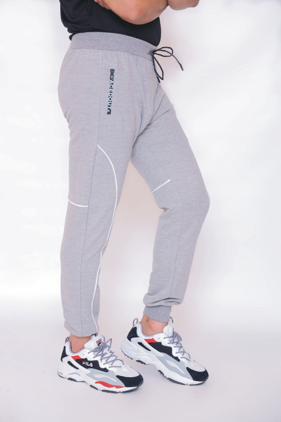 MEN'S COOL GREY TERRY JOGGER PANT