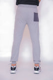 Men’s terry cool gray terry jogger pant