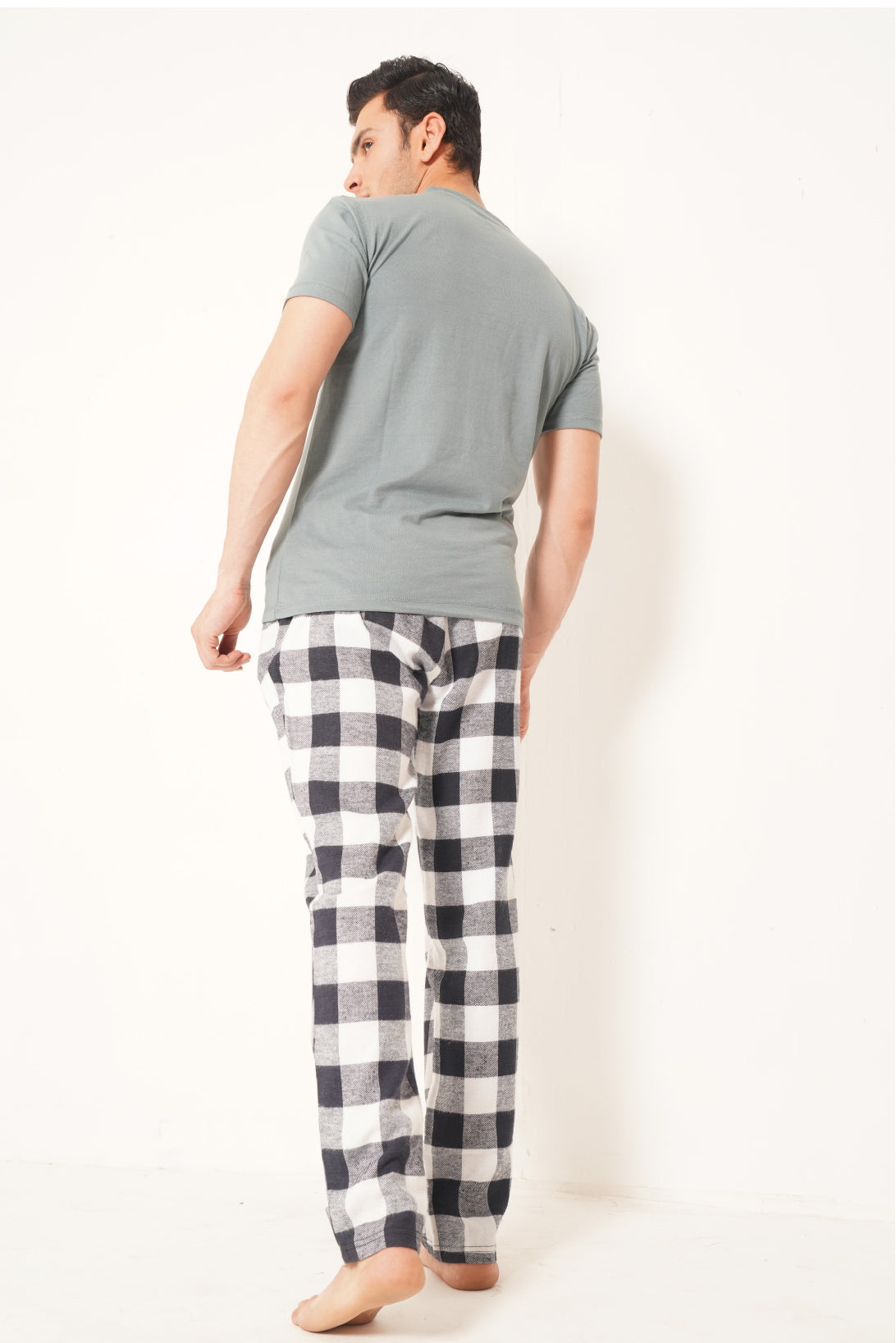 MEN'S PJ NIGHT SUIT SLATE BLUE