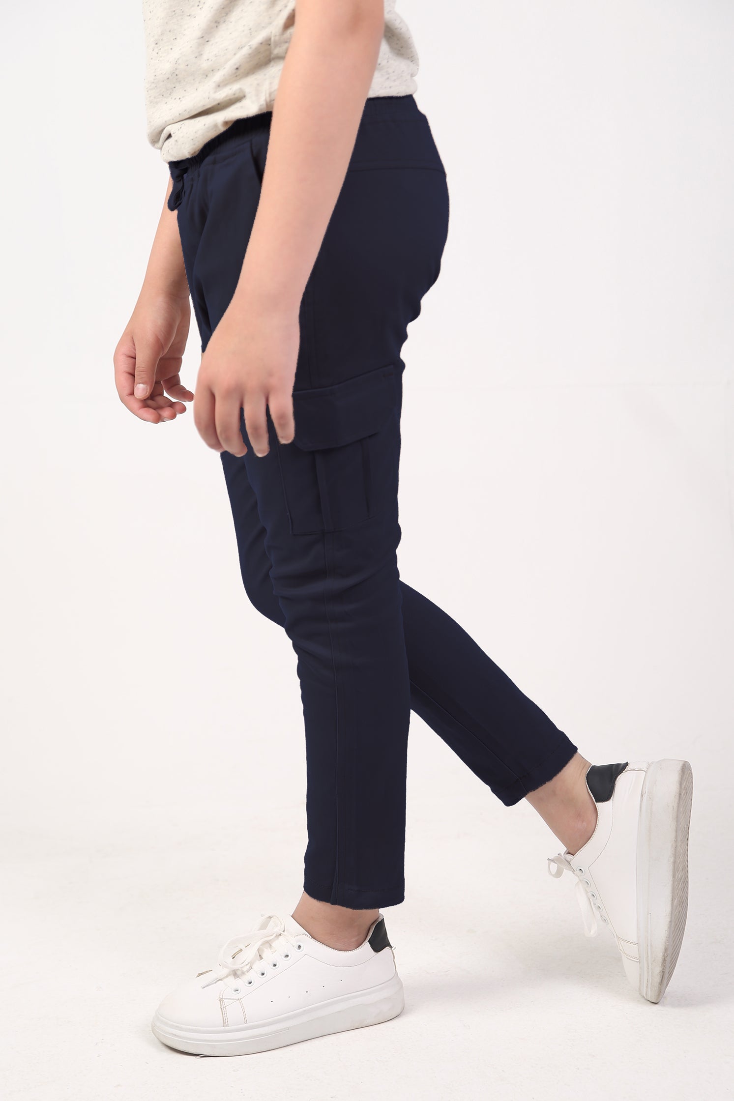 BOY'S NAVY BLUE CHINO PANT