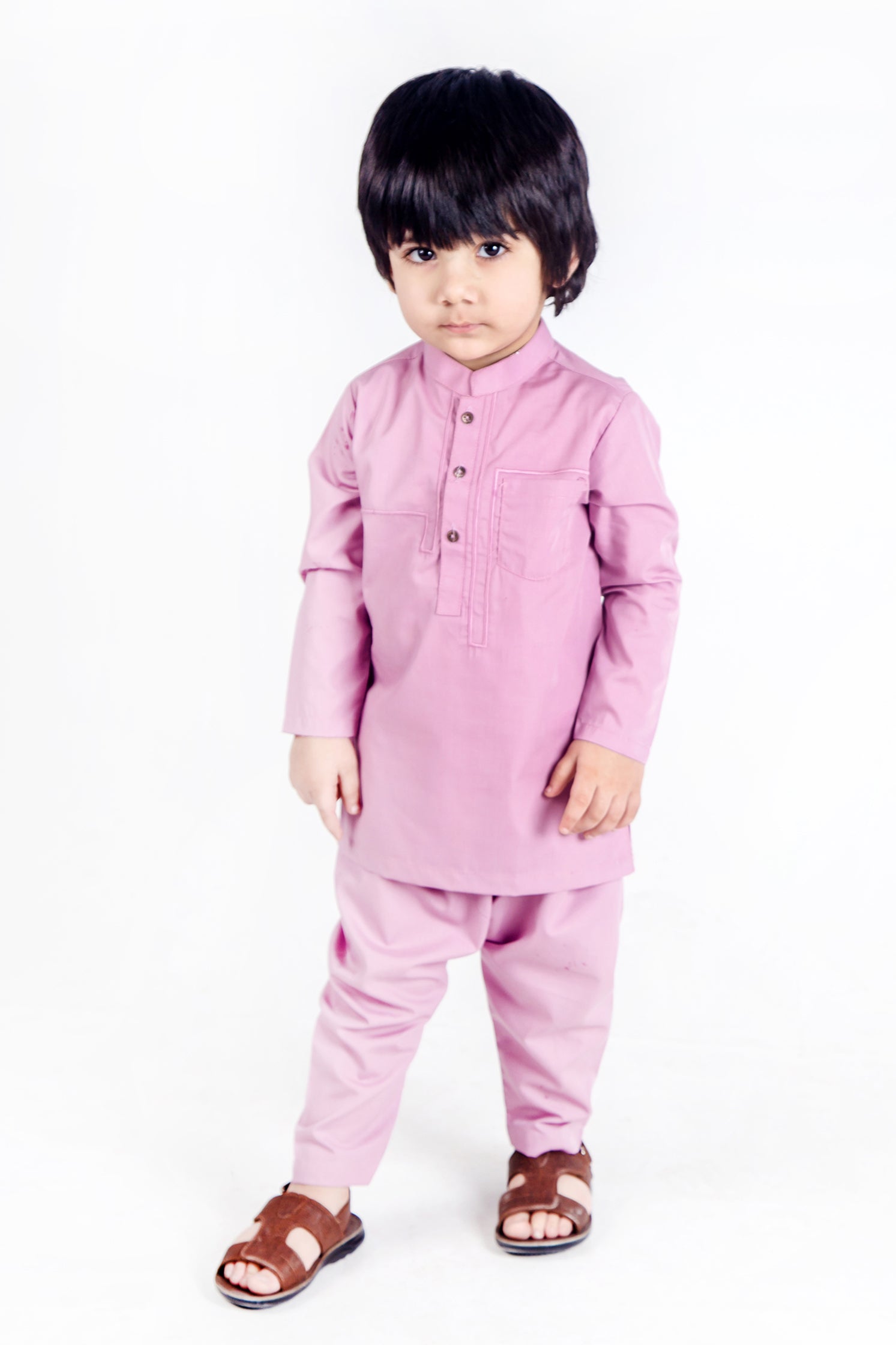 KID'S SHALWAR KAMEEZ PINK EMB