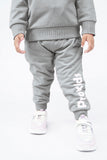 KIDS SWEAT SUIT GREY WITH FRONT PRINTING