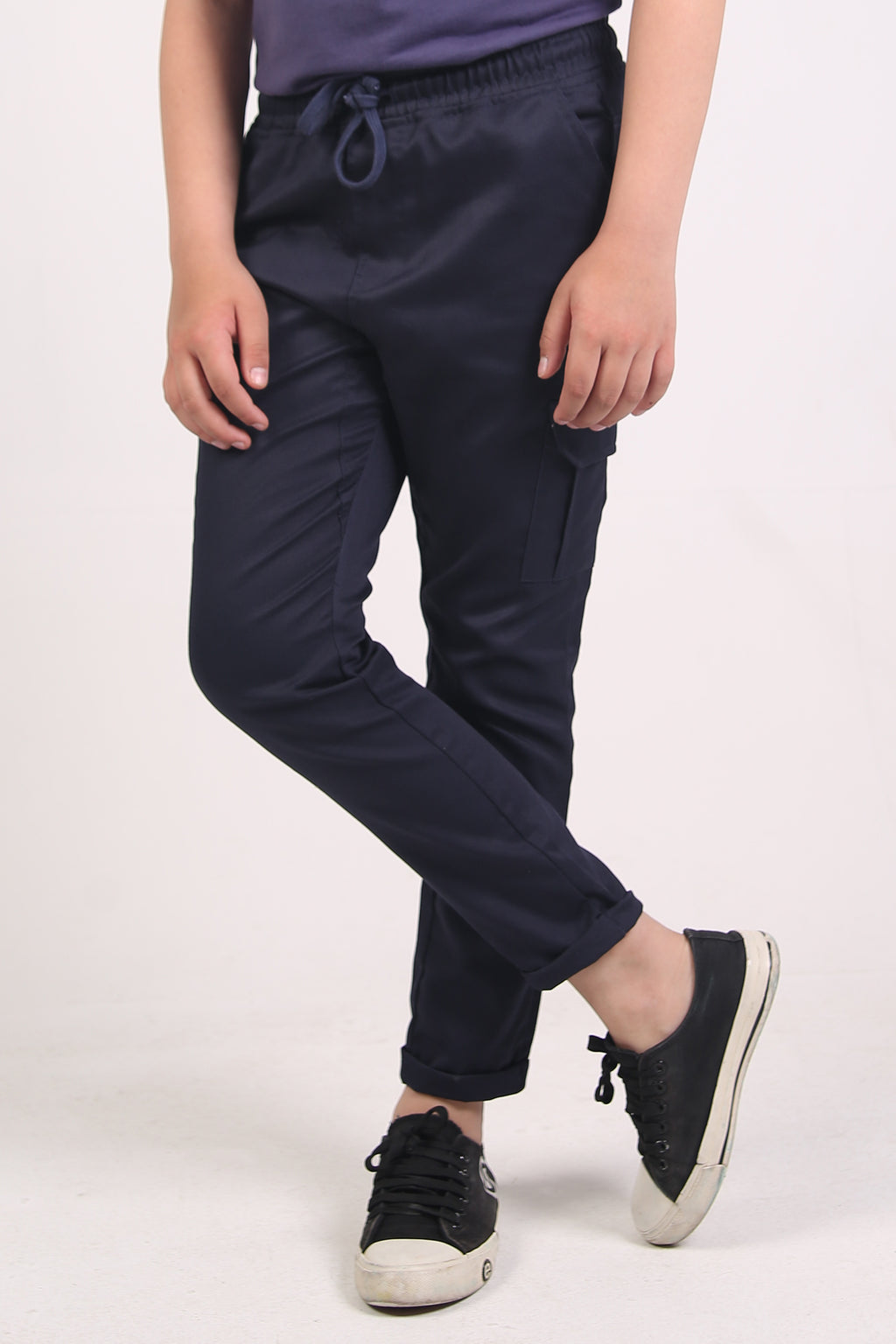 BOY'S MIDNIGHT BLUE CHINO PANT