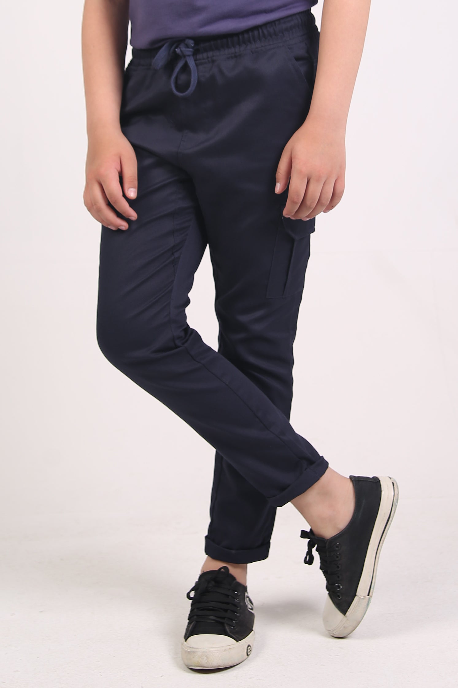 BOY'S MIDNIGHT BLUE CHINO PANT