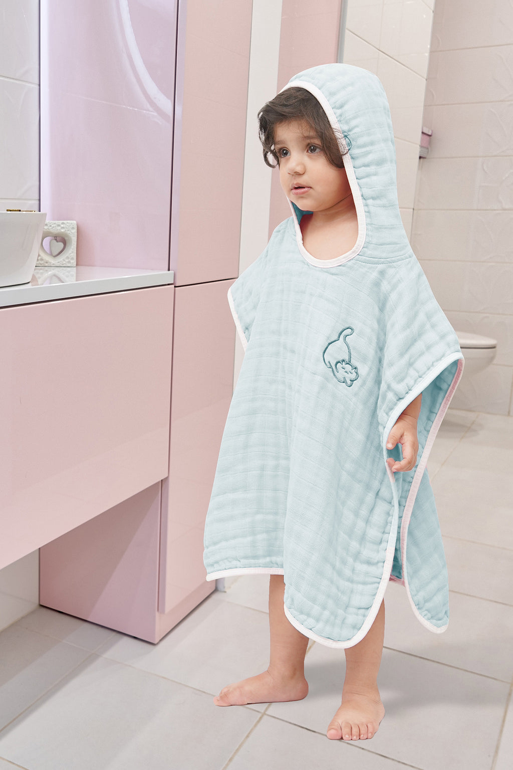 KID'S HOOD TOWEL FEROZI WITH EMB