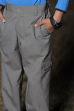 PANT GREY FOR BOYS LENGTH (AIR FOUNDATION)