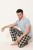 MEN'S PJ NIGHT SUIT SKY BLUE