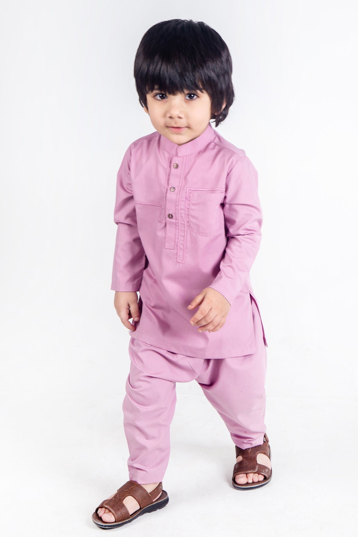 KID'S SHALWAR KAMEEZ PINK EMB