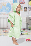 KIDS TOWEL FRILL STYLE GREEN