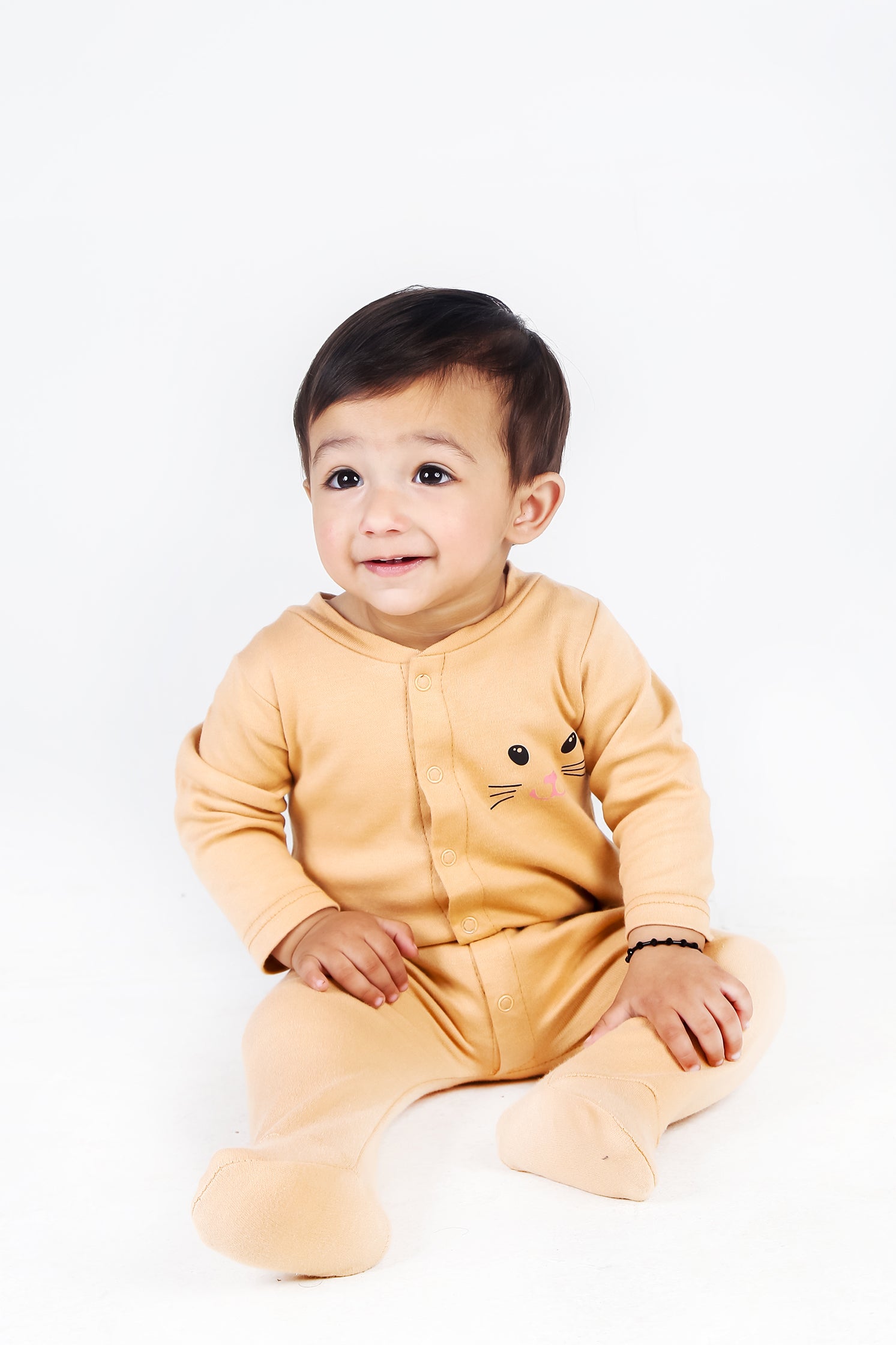 UNISEX BABY WARM APRICOT COLOR ROMPER | JUMPSUITS | BODYSUITS
