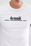 AZADI INDEPENDENCE DAY MEN PRINTED T SHIRT