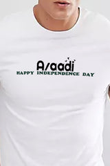 AZADI INDEPENDENCE DAY MEN PRINTED T SHIRT