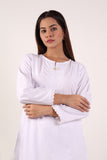 White Embroided Shirt With Trouser