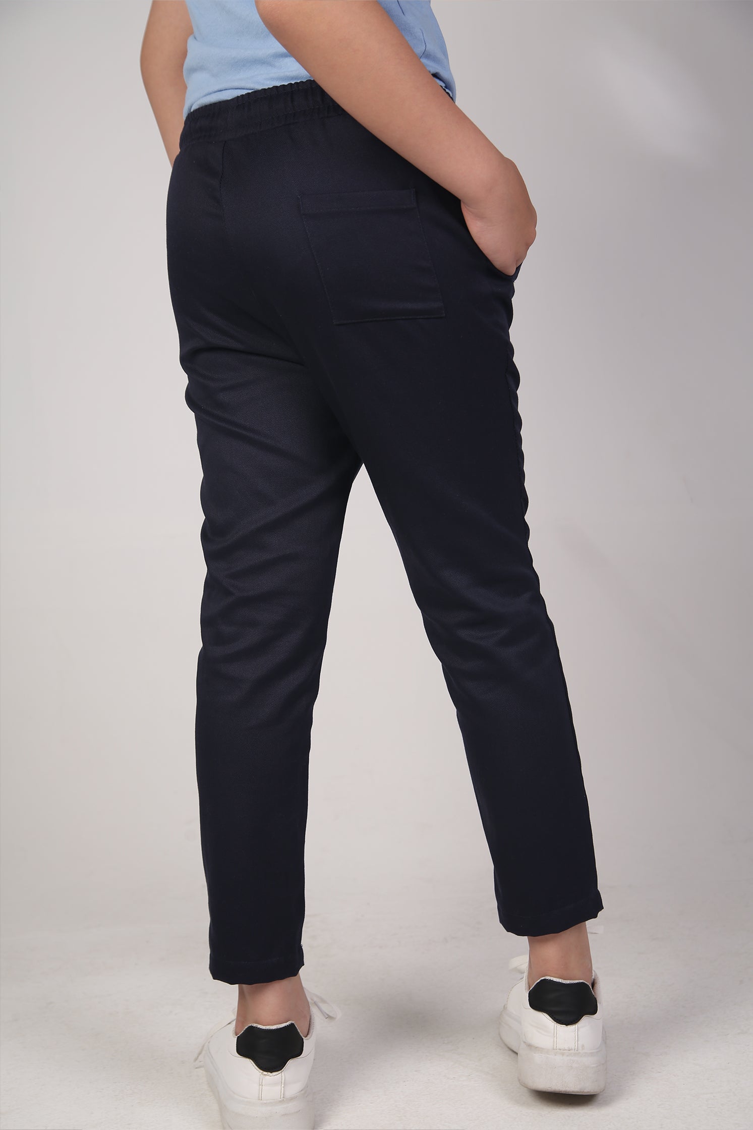 BOY'S DARK BLUE CHINO PANT