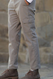 PANT GREY FOR BOYS WAIST (AIR FOUNDATION)