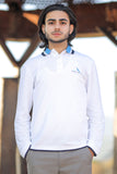 POLO SHIRT WHITE F.S FOR BOYS AIR FOUNDATION