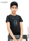 KIDS T-SHIRT MONSTER BLACK