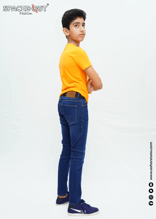 KIDS T-SHIRT TWO ORANGE