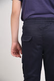 BOY'S CHINO PANTS MIDNIGHT BLUE