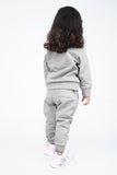 KIDS SWEAT SUIT GREY WITH FRONT PRINTING