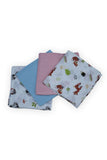 ESSENTIALS MUSLIN SWADDLE BLANKET PACK OF 4