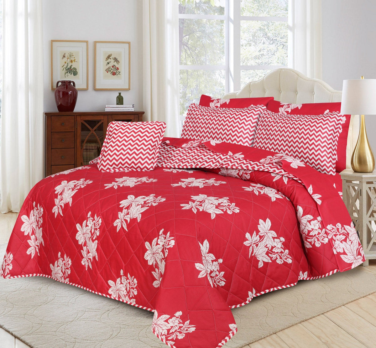 DADE SUMMER COMFORTER SET- 7 PCS
