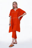 AZRA LADIES SUIT 2 PCS RED COLOUR