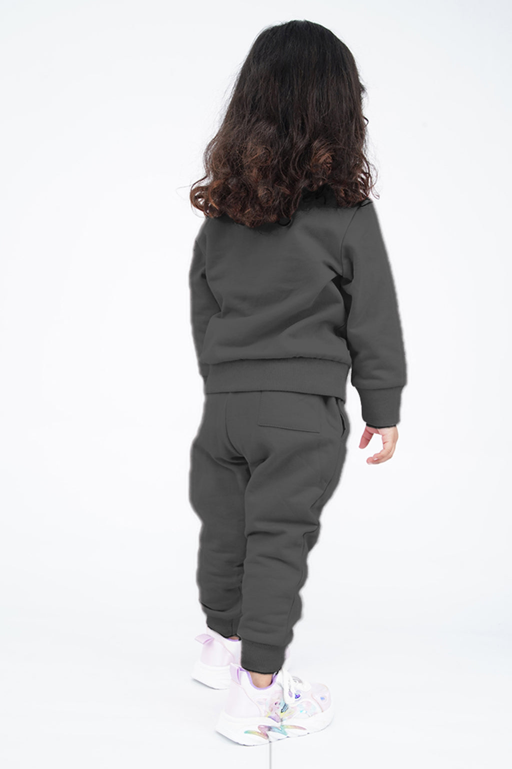 KIDS BLACK JOGGER SET