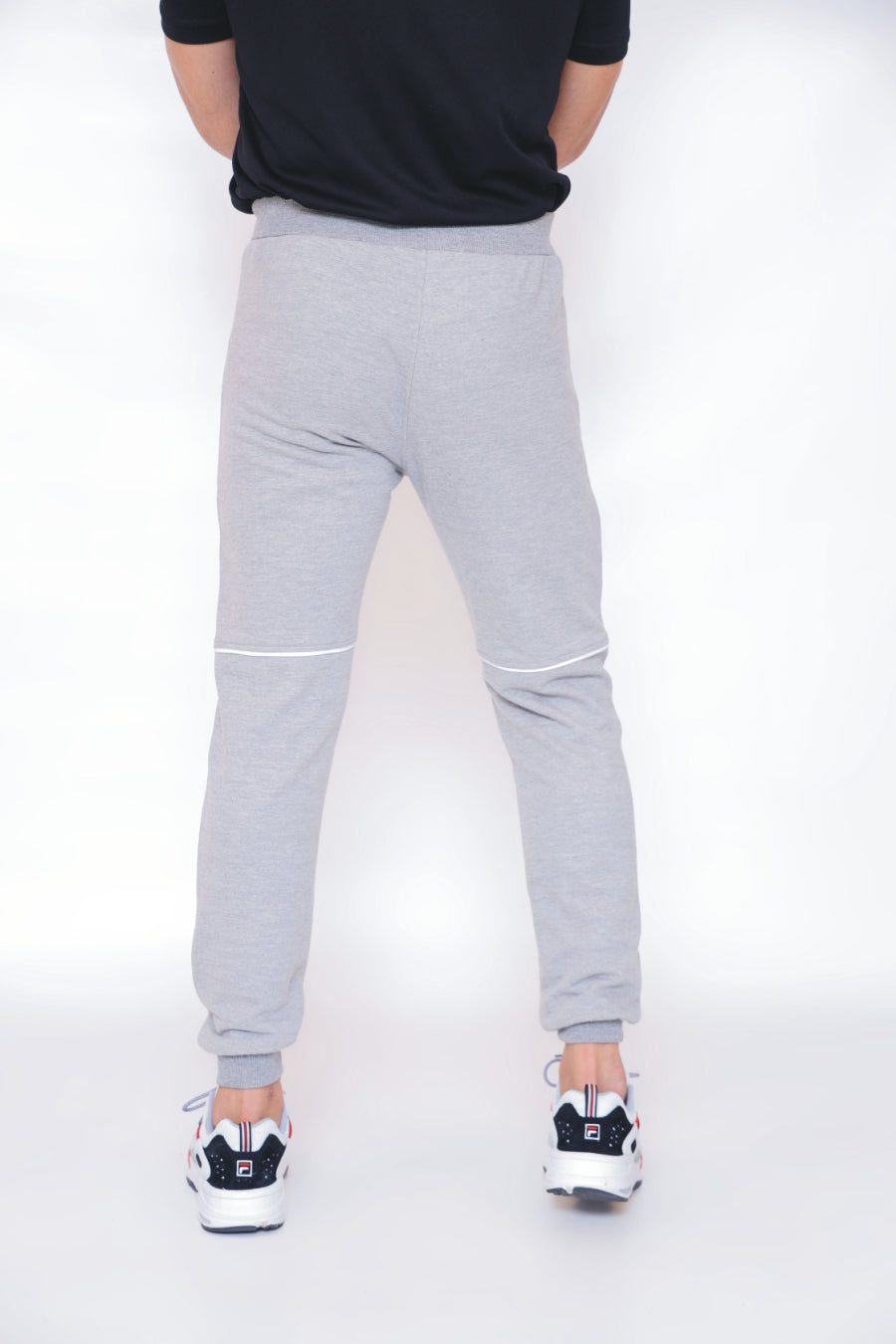 MEN'S COOL GREY TERRY JOGGER PANT