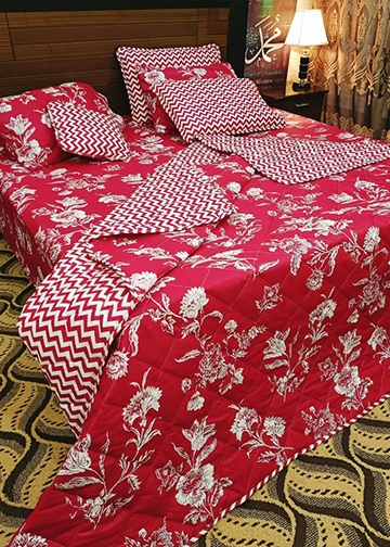 AZRA  HOME  7 PCS - COMFORTER SET