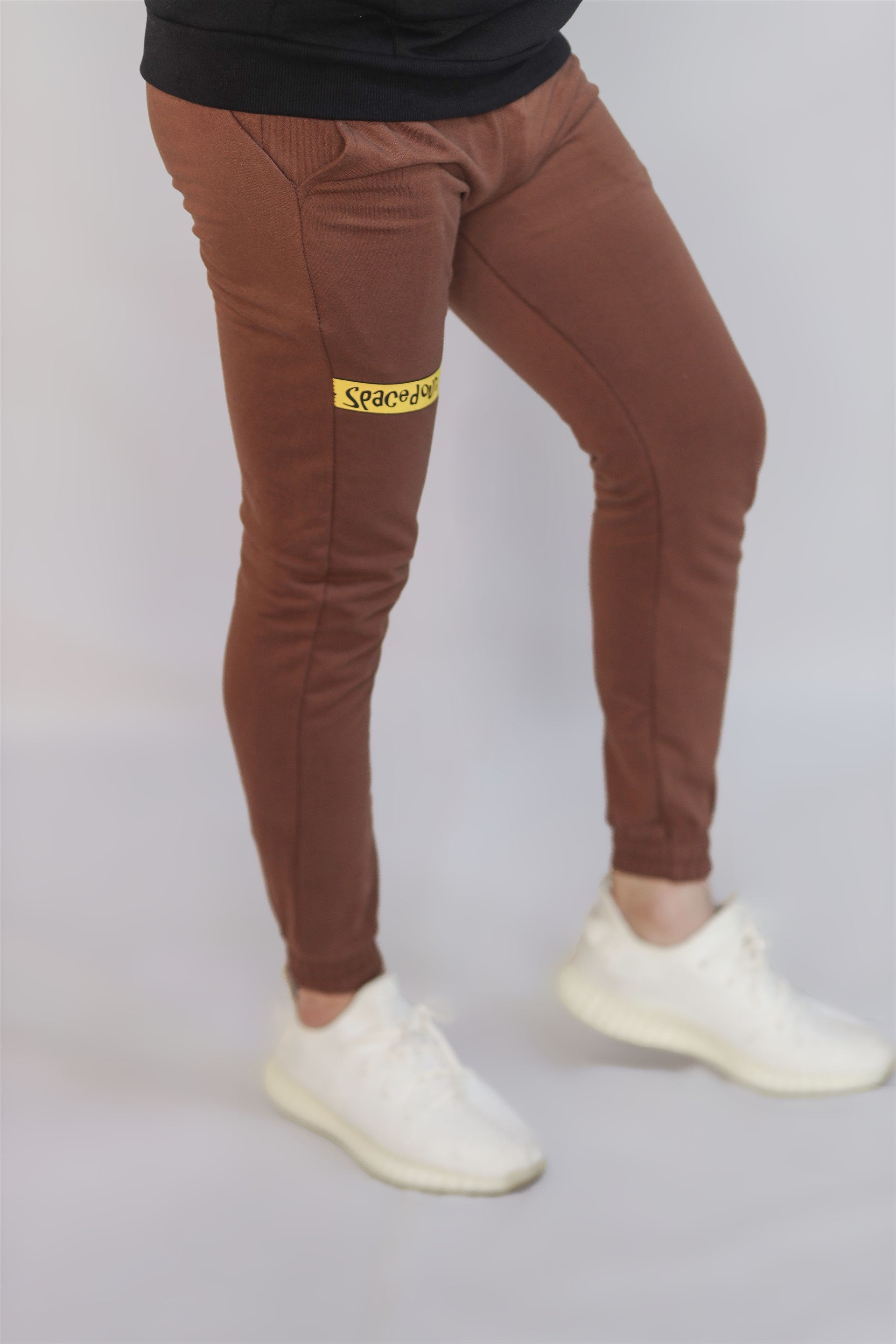 MEN'S COTTON KNITTED TERRY TROUSER STONE PRINTING