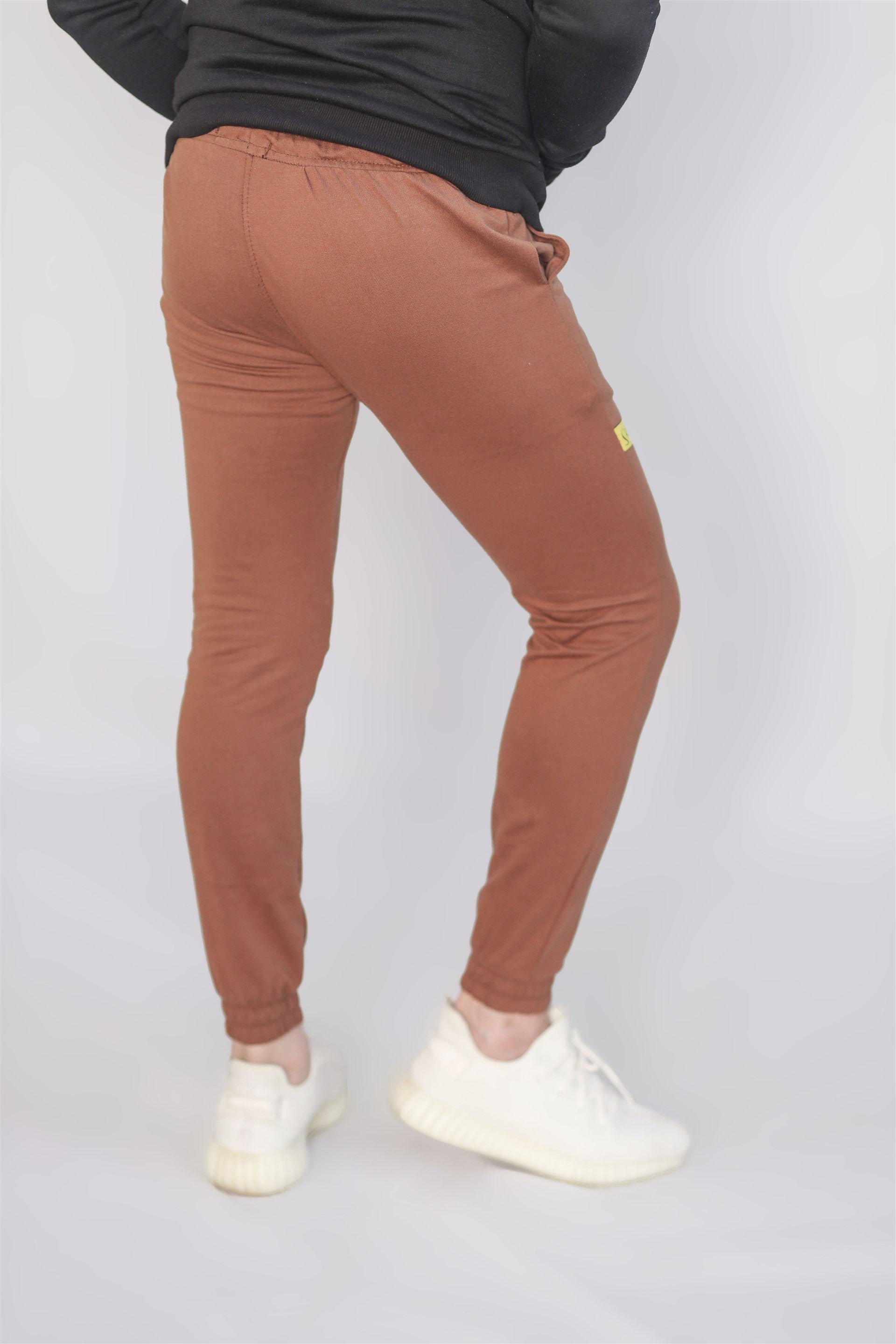 MEN'S COTTON KNITTED TERRY TROUSER STONE PRINTING