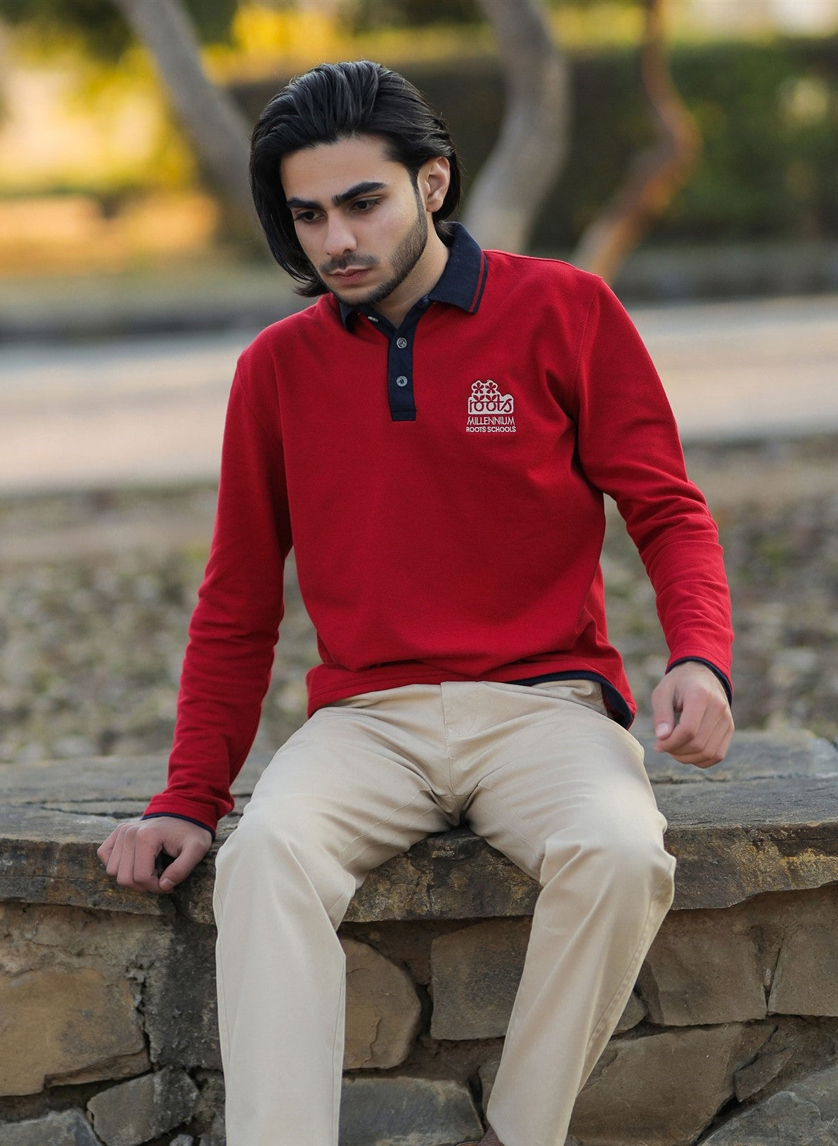 ROOTS PANT BEIGE WAIST CHINO (BOYS)