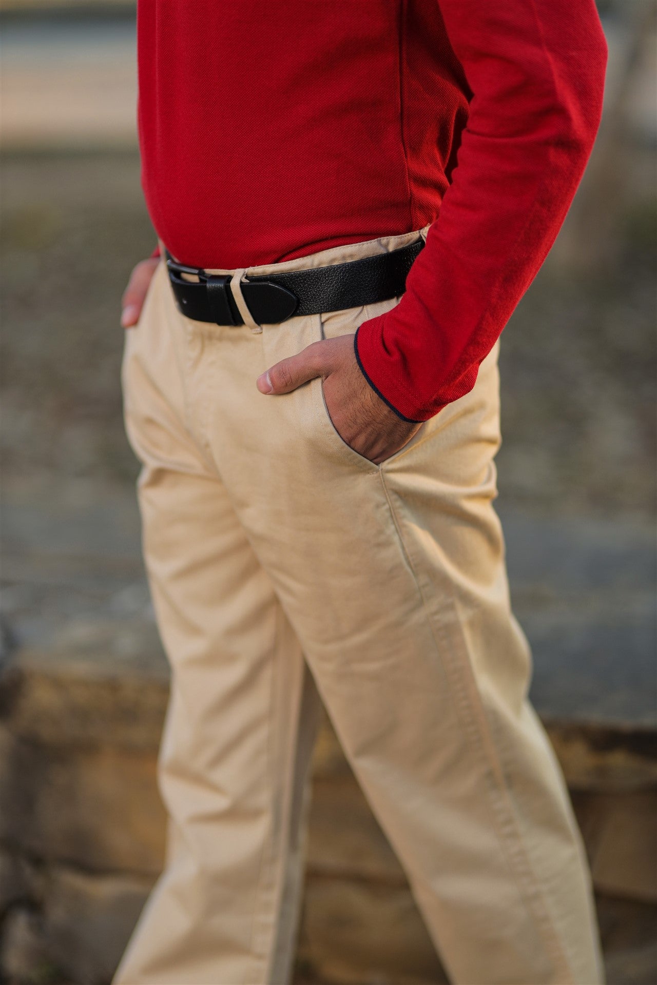 ROOTS PANT BEIGE WAIST CHINO (BOYS)