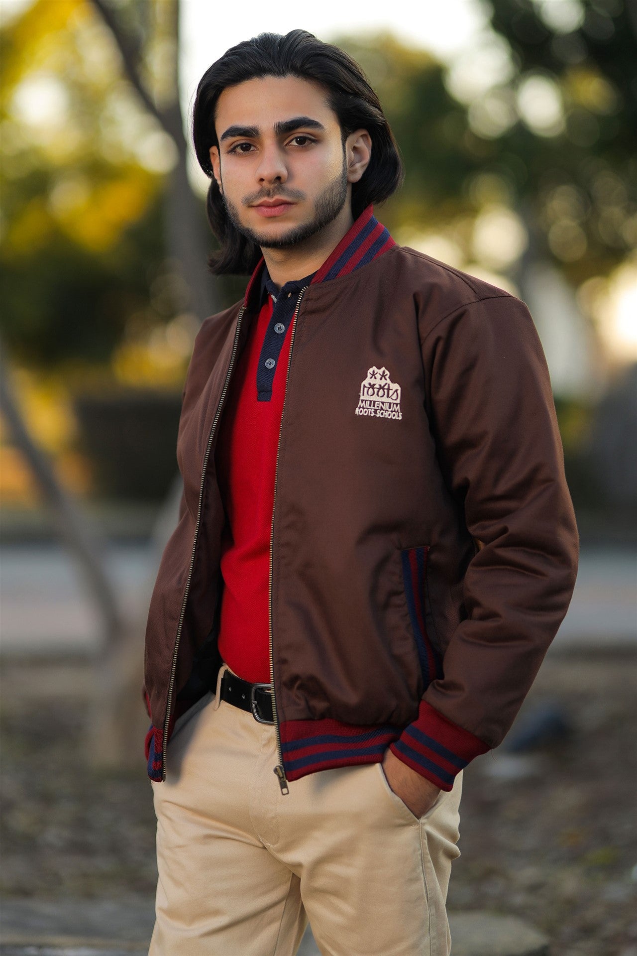 ROOTS JACKET BROWN RMS