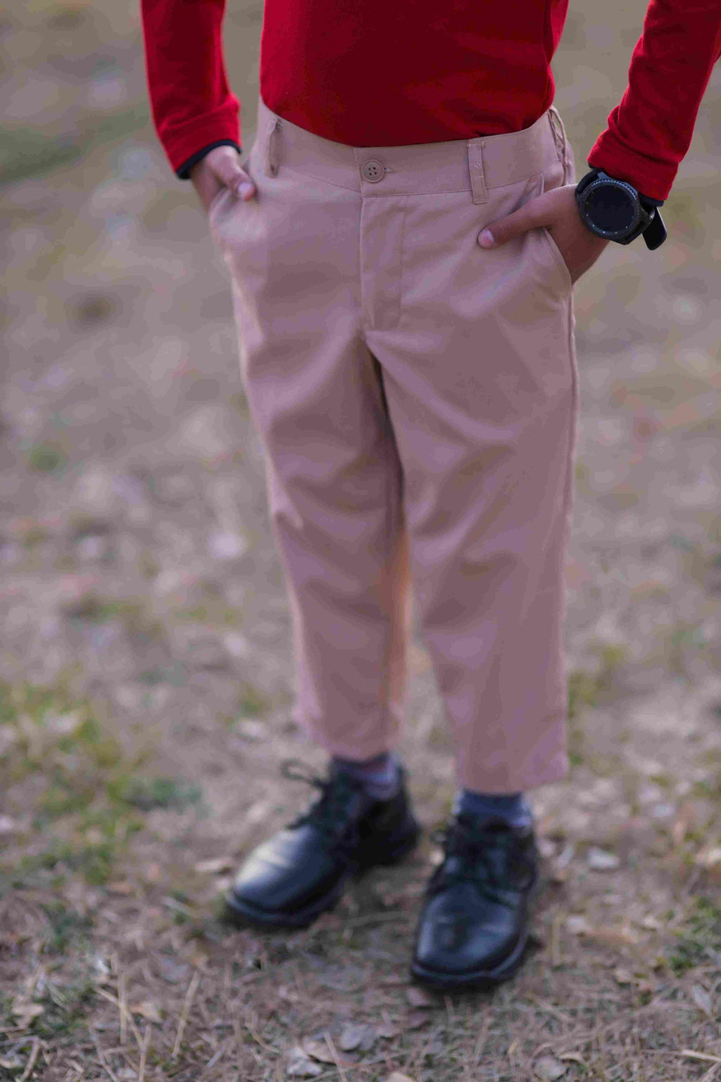 ROOTS PANT BEIGE LENGTH (BOYS)