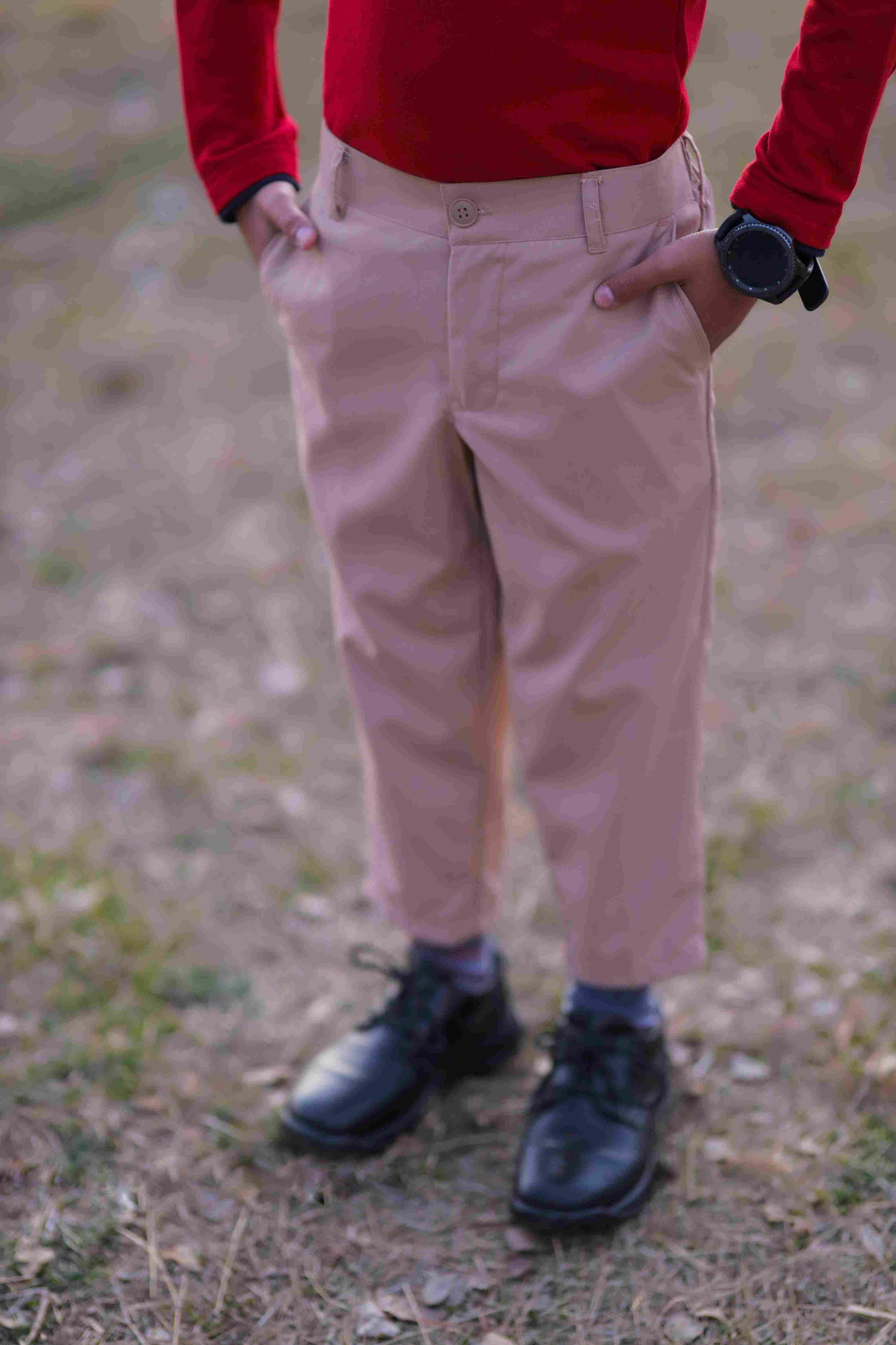 ROOTS PANT BEIGE LENGTH (BOYS)