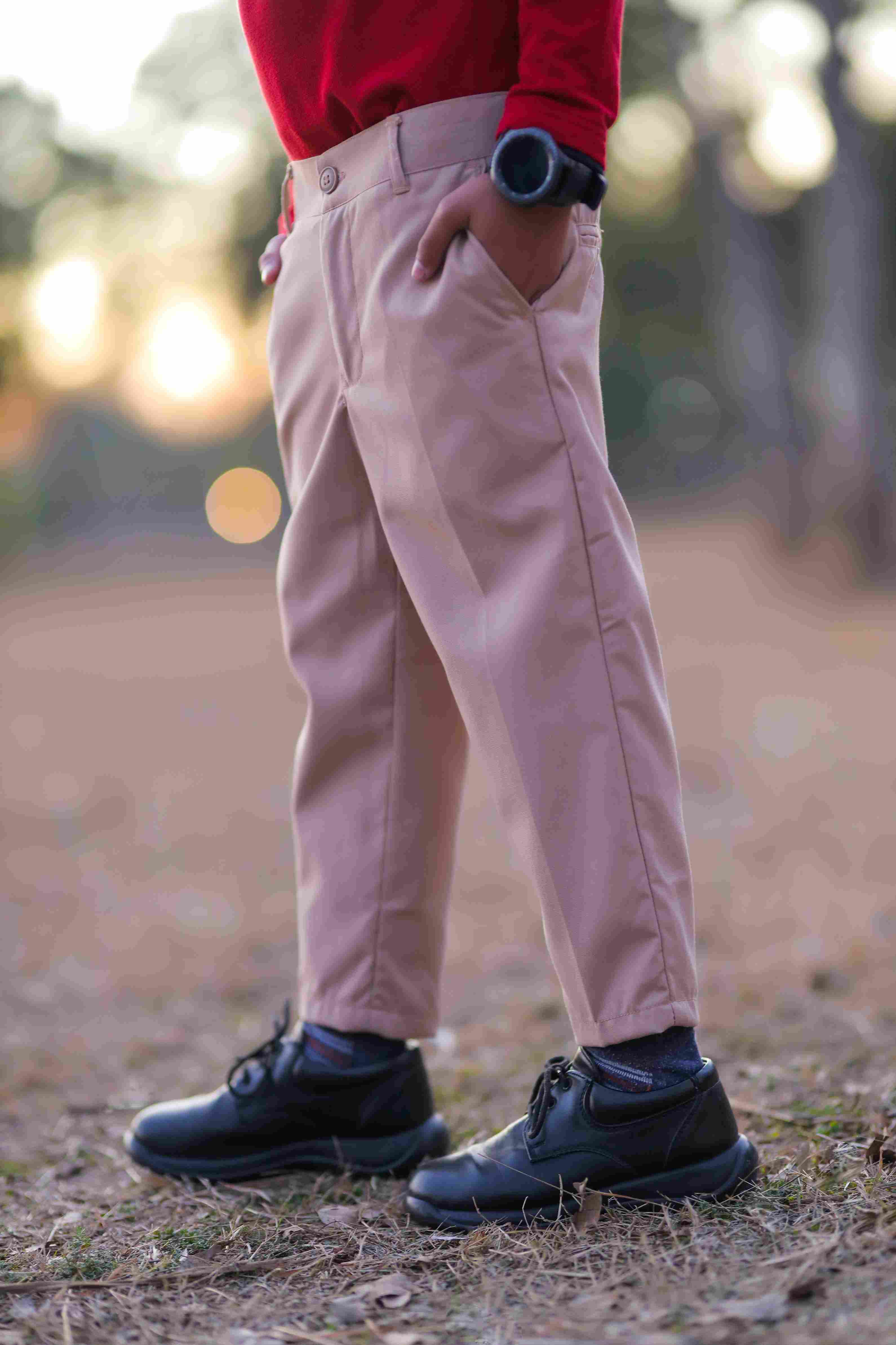 ROOTS PANT BEIGE LENGTH (BOYS)