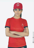 SPORTS T SHIRT RED/BLACK